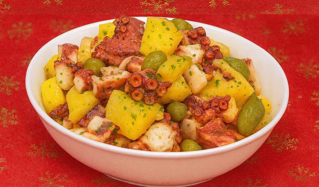 L’antipasto della Vigilia che non delude mai: polpo e patate freschissimo, tenerissimo e saporito, la mia ricetta migliore (faccio un figurone)