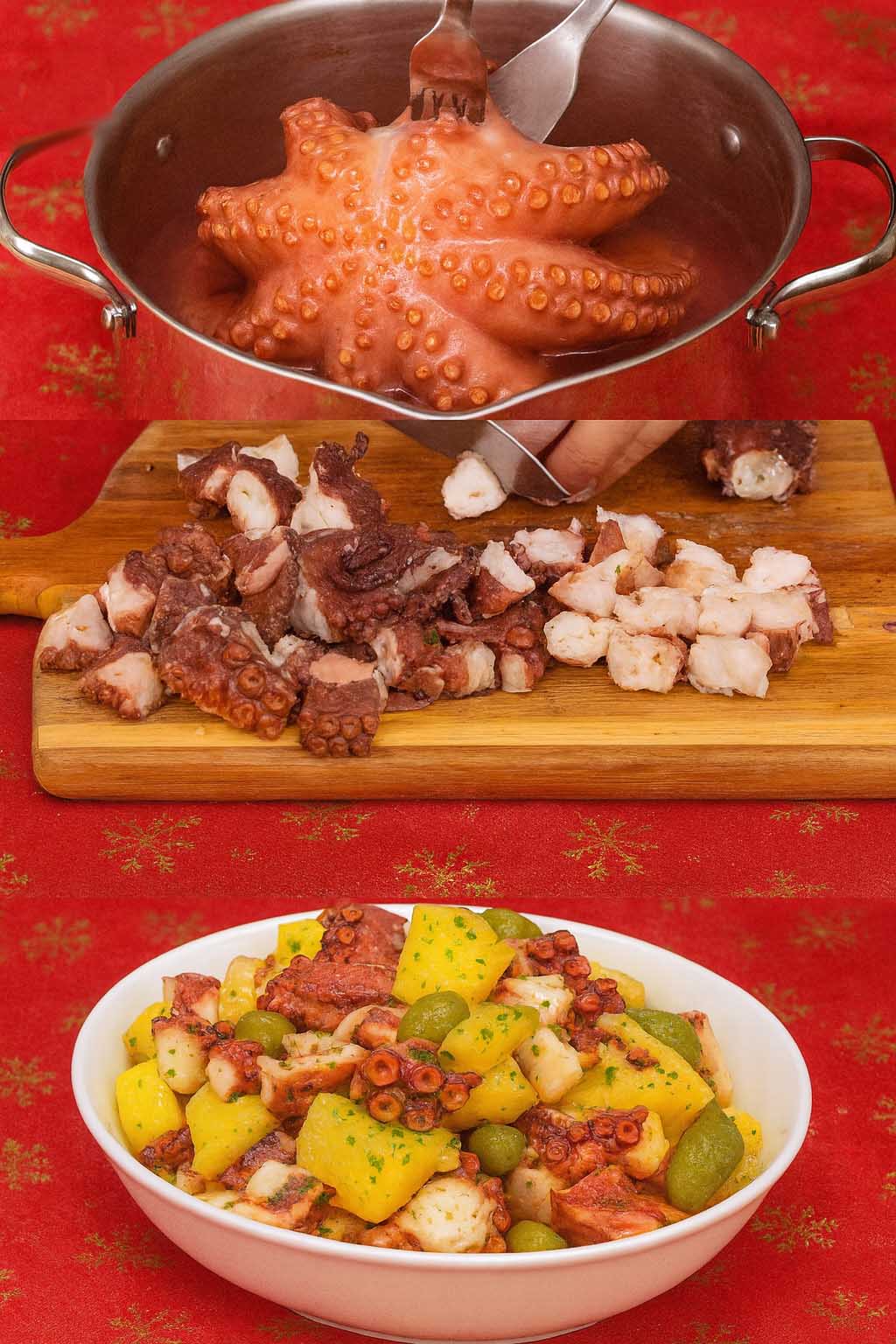 Insalata di polpo e patate