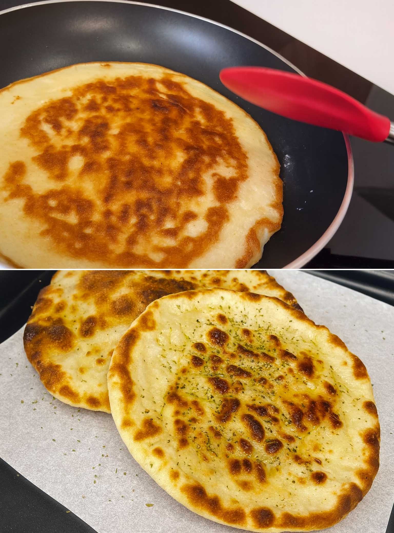 Pane veloce in padella