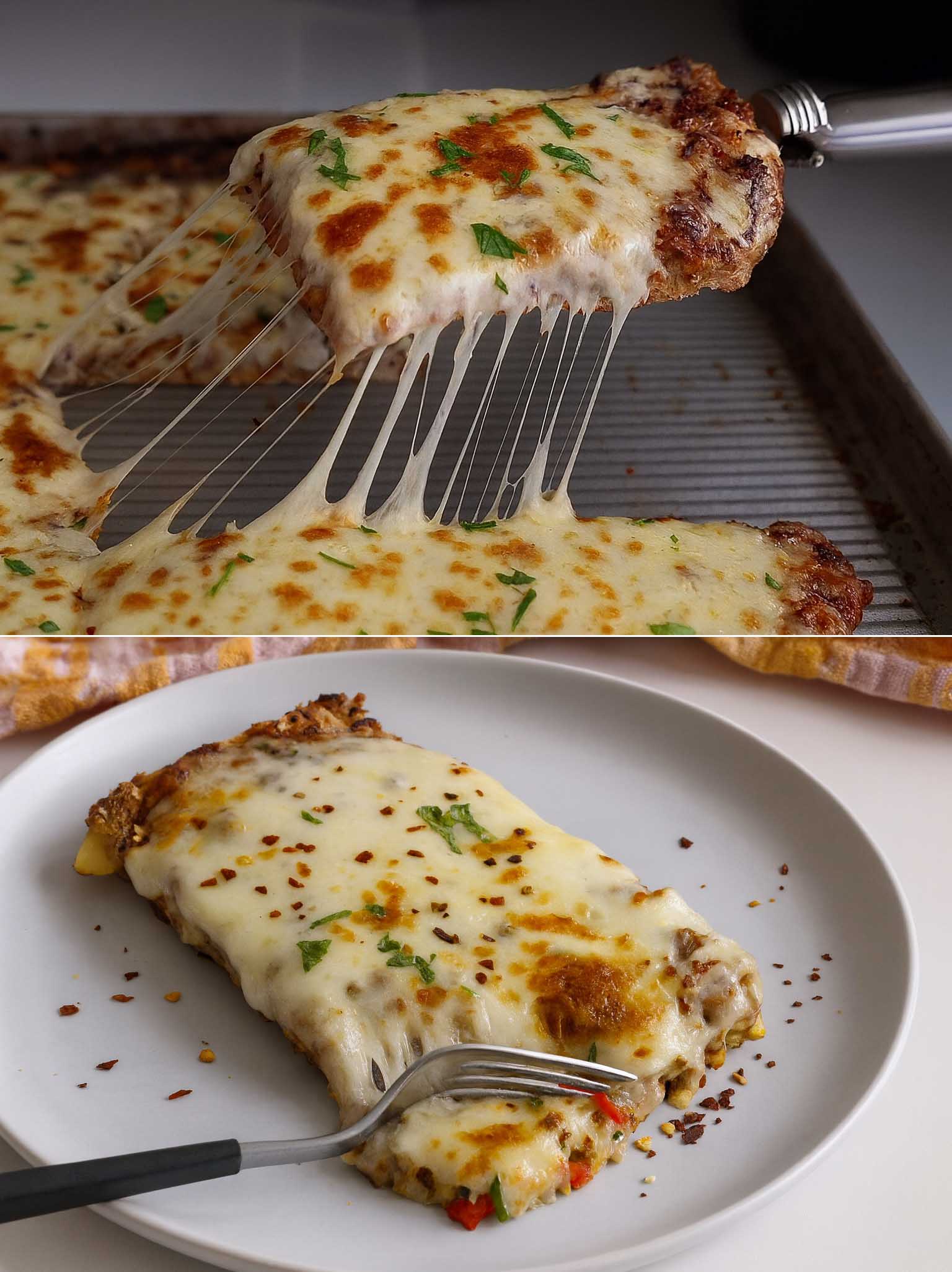 Pizza proteica