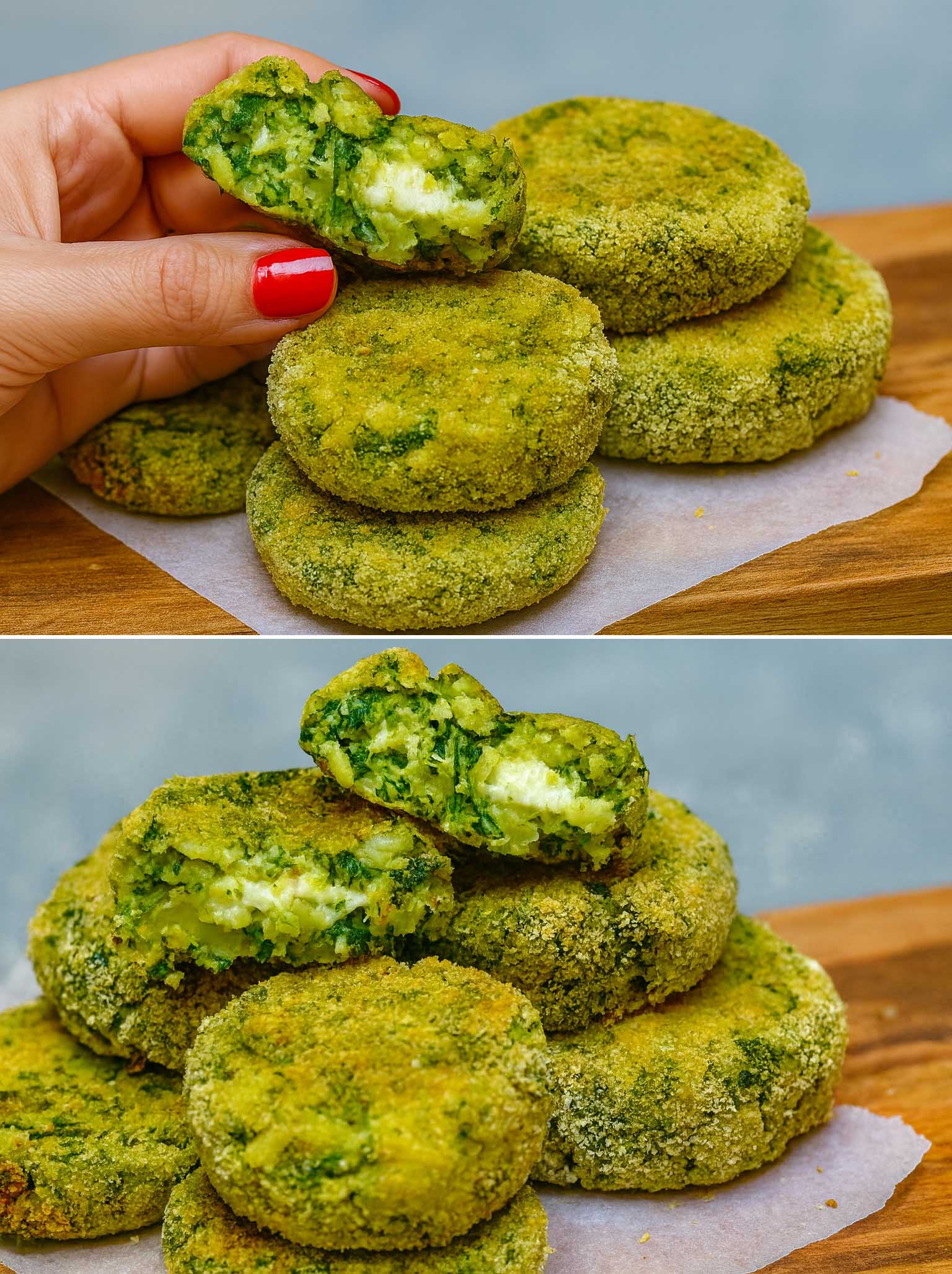Polpette di spinaci e patate