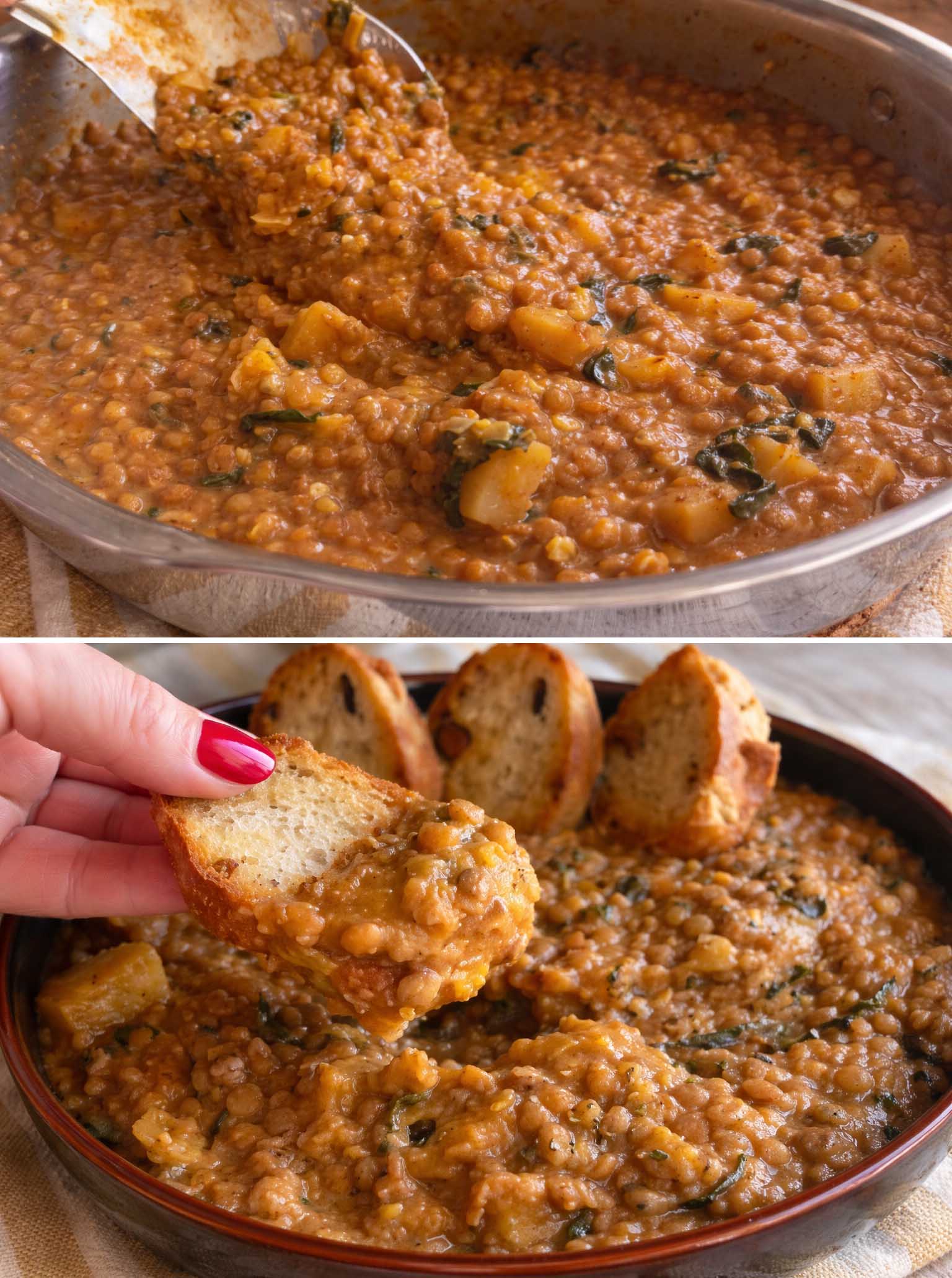 Stufato di lenticchie