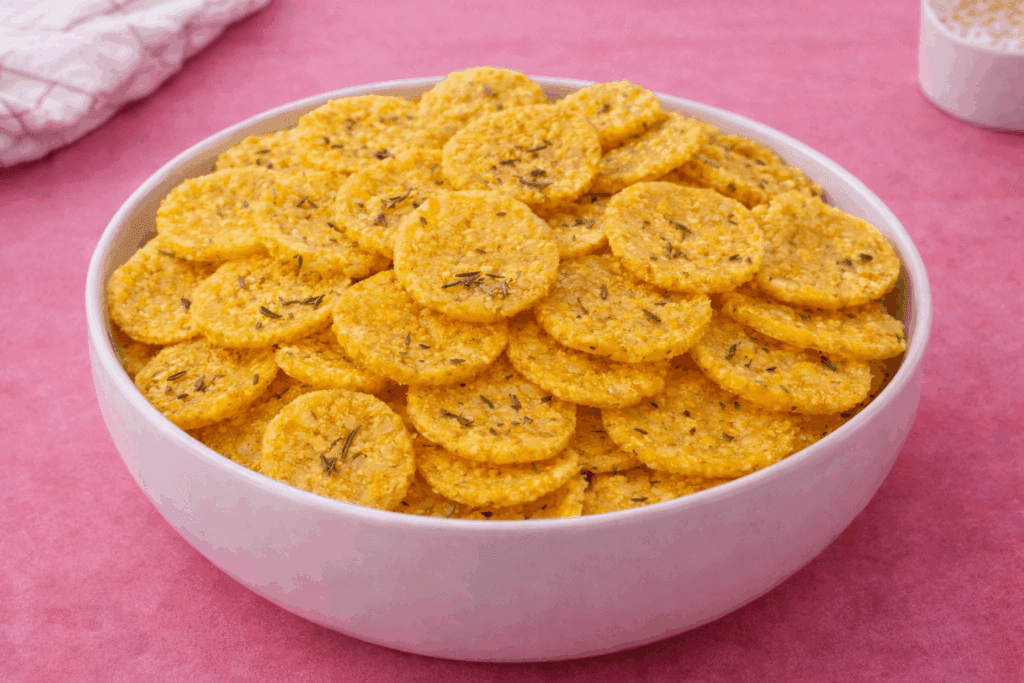 Non sembrano affatto light, e invece lo sono: chips di polenta croccanti senza frittura, leggere e non ti faranno rimpiangere le patatine!