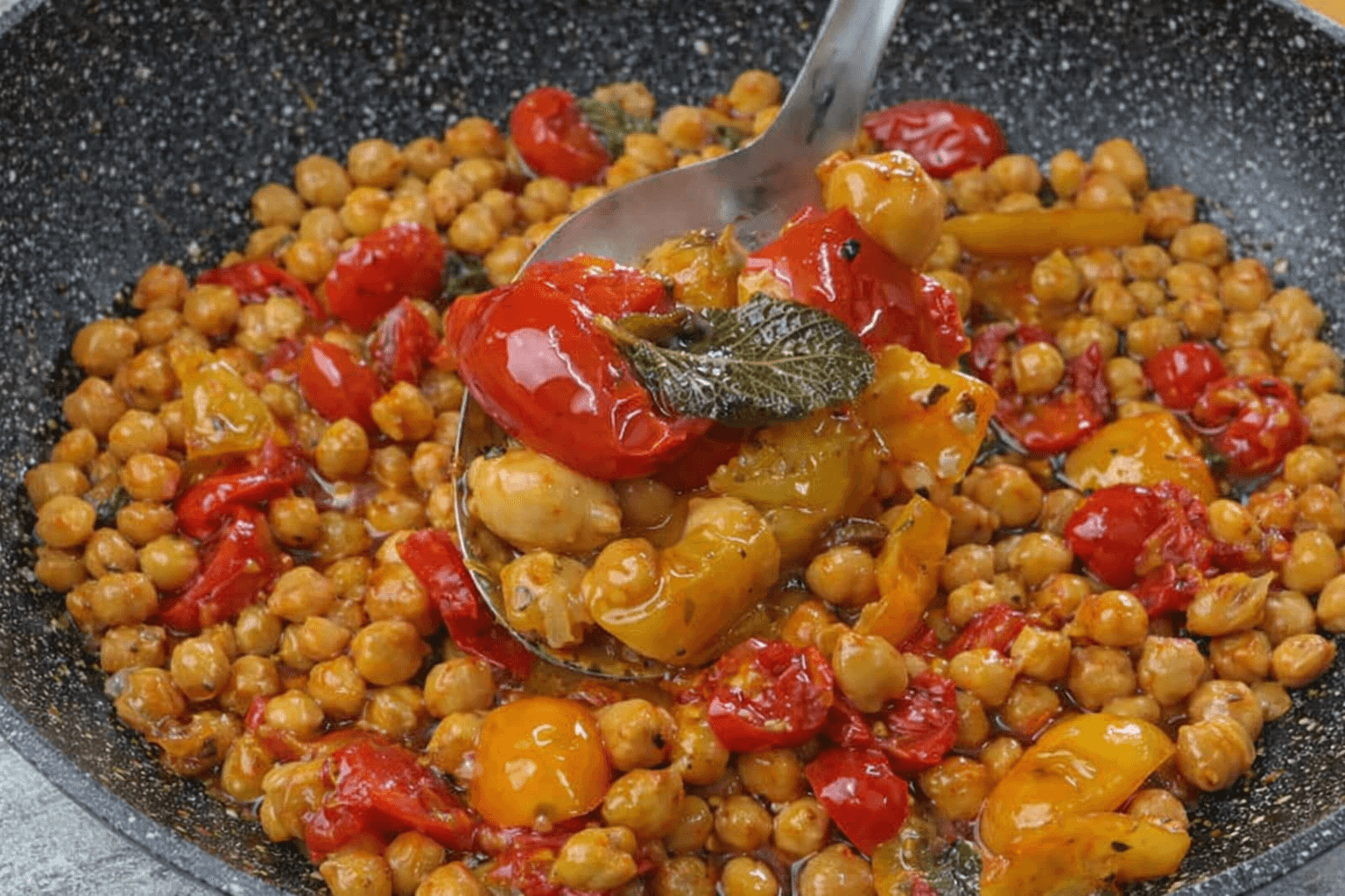 Ceci in padella