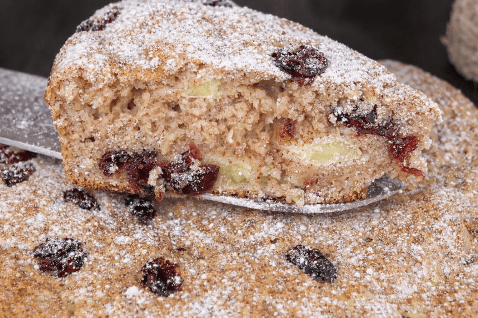 Torta di mele e avena