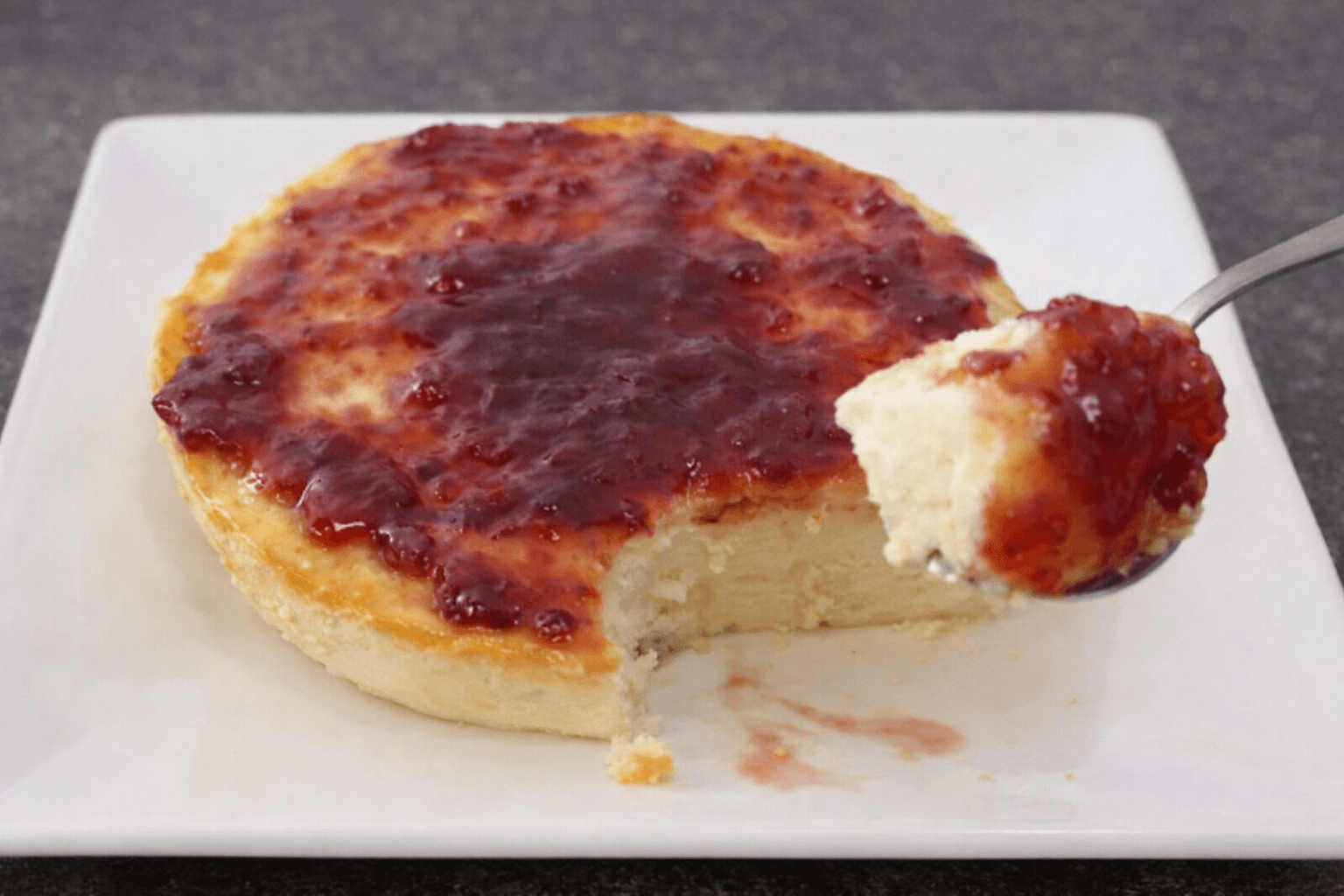 Cheesecake alla marmellata