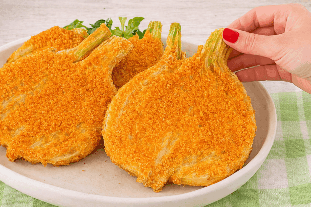 Le cotolette di finocchi che hanno fatto ricredere tutti a tavola: leggere, dorate e incredibilmente saporite e perfette pe la mia dieta