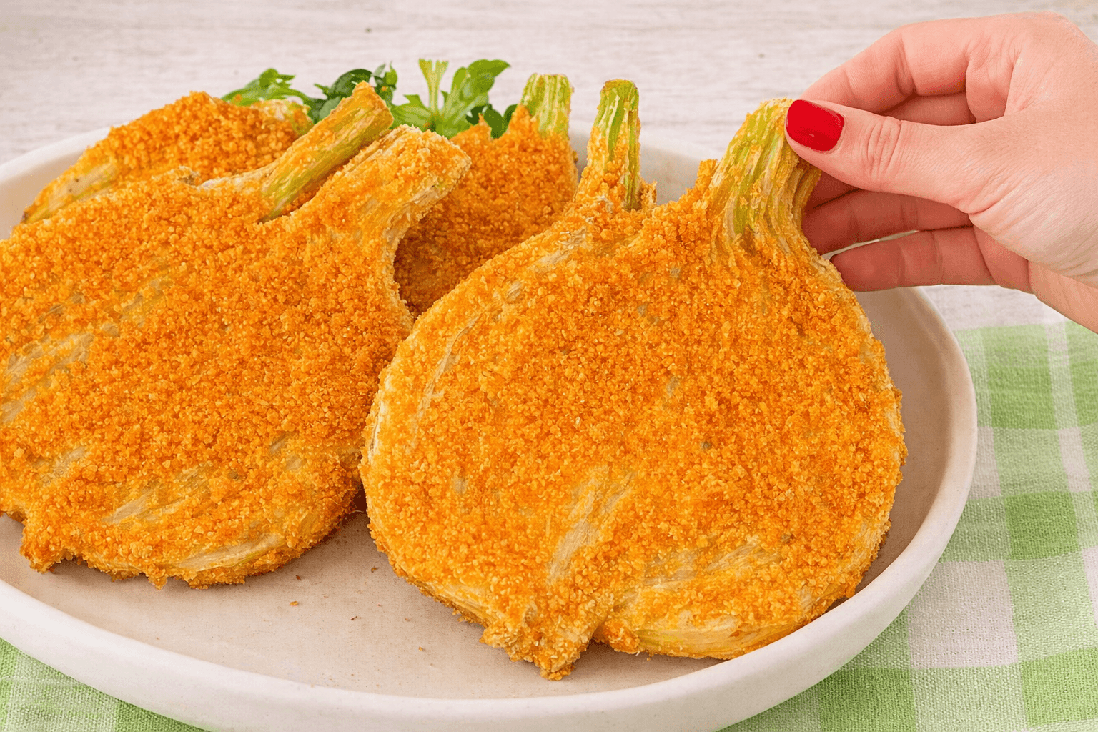 Cotolette di finocchi
