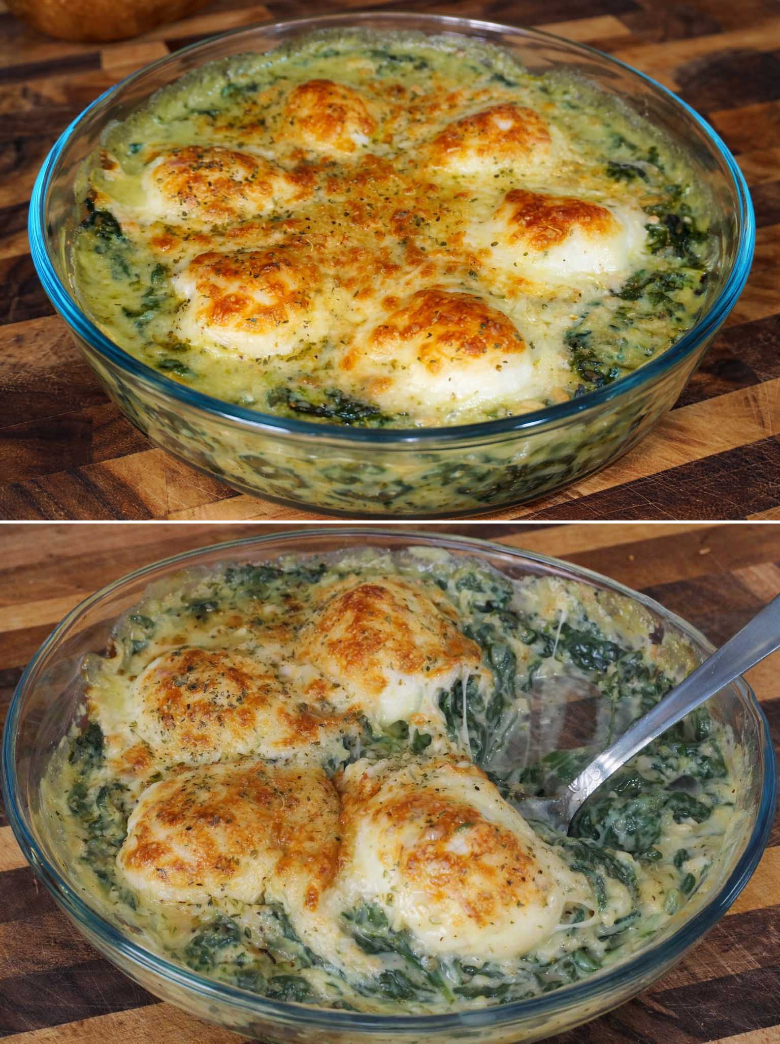 Sformato di spinaci