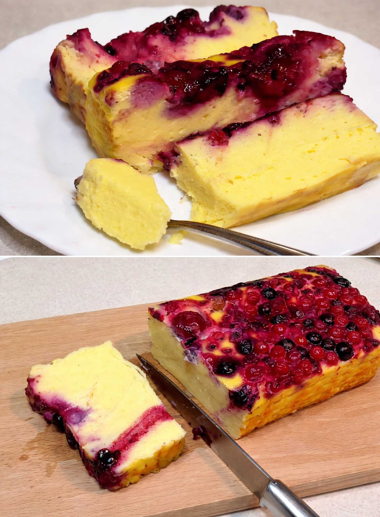 Cheesecake ai frutti di bosco