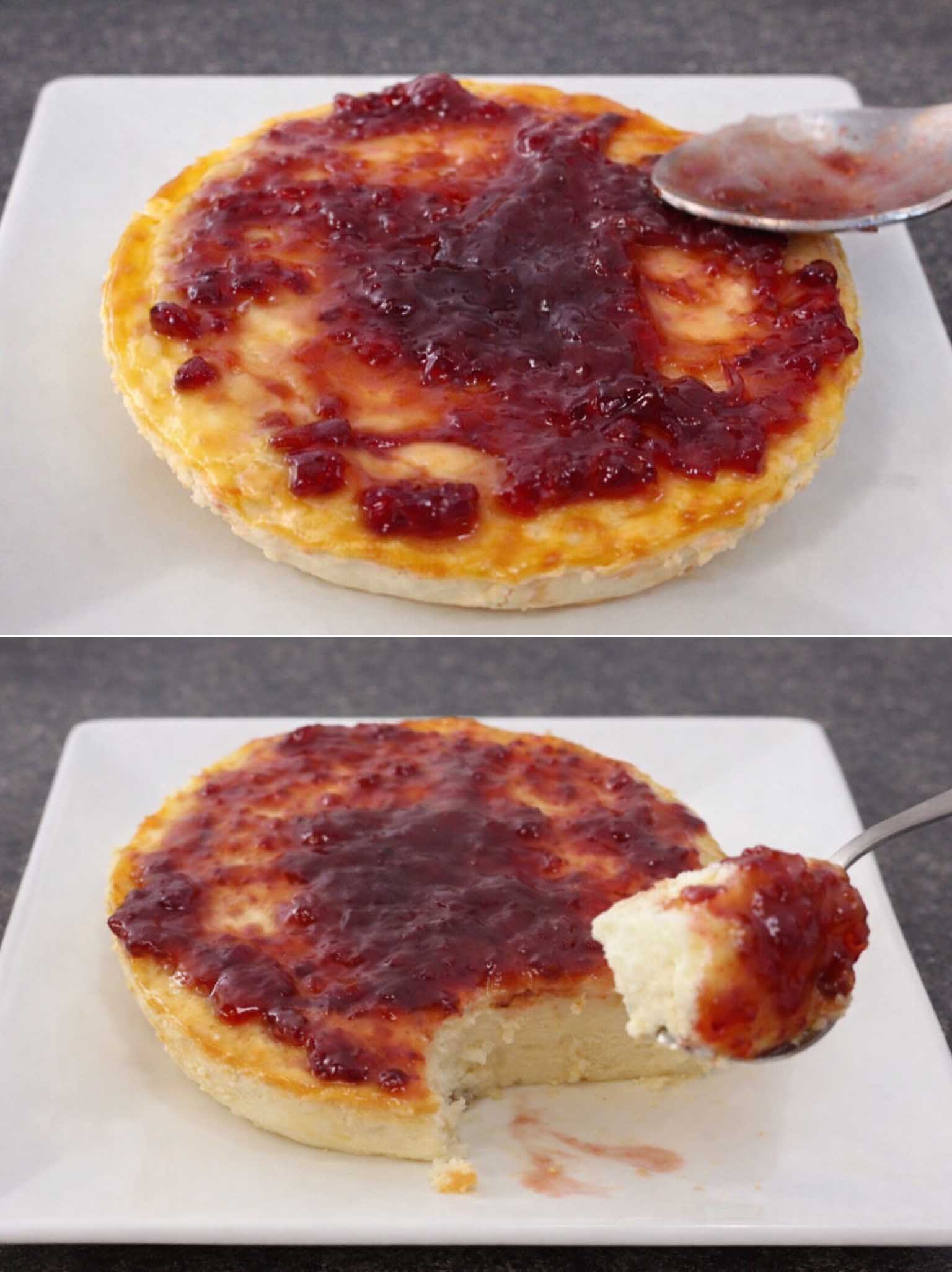 Cheesecake alla marmellata