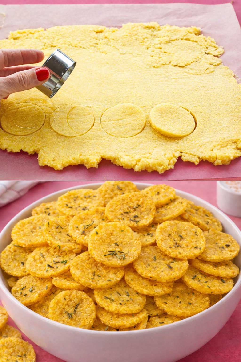 Chips di polenta