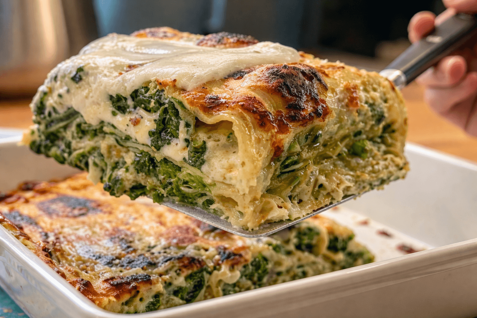 Lasagna ricotta e spinaci