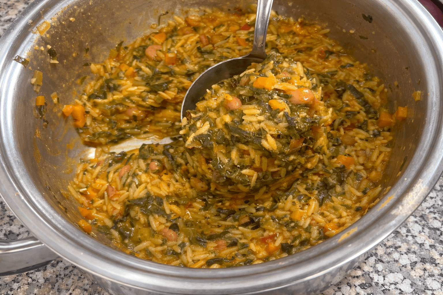 Risoni con verdure