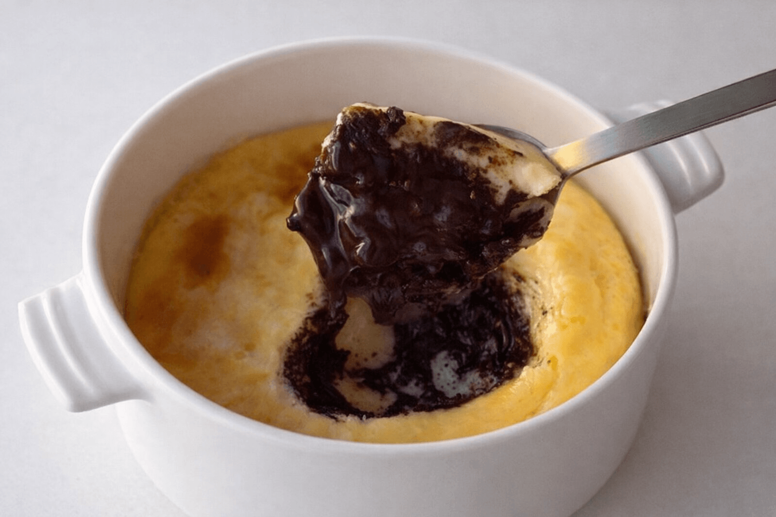 Cheesecake cuore caldo