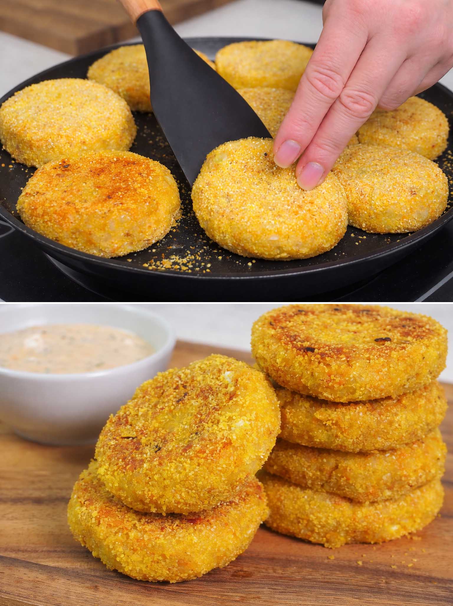 Polpette di ceci e riso