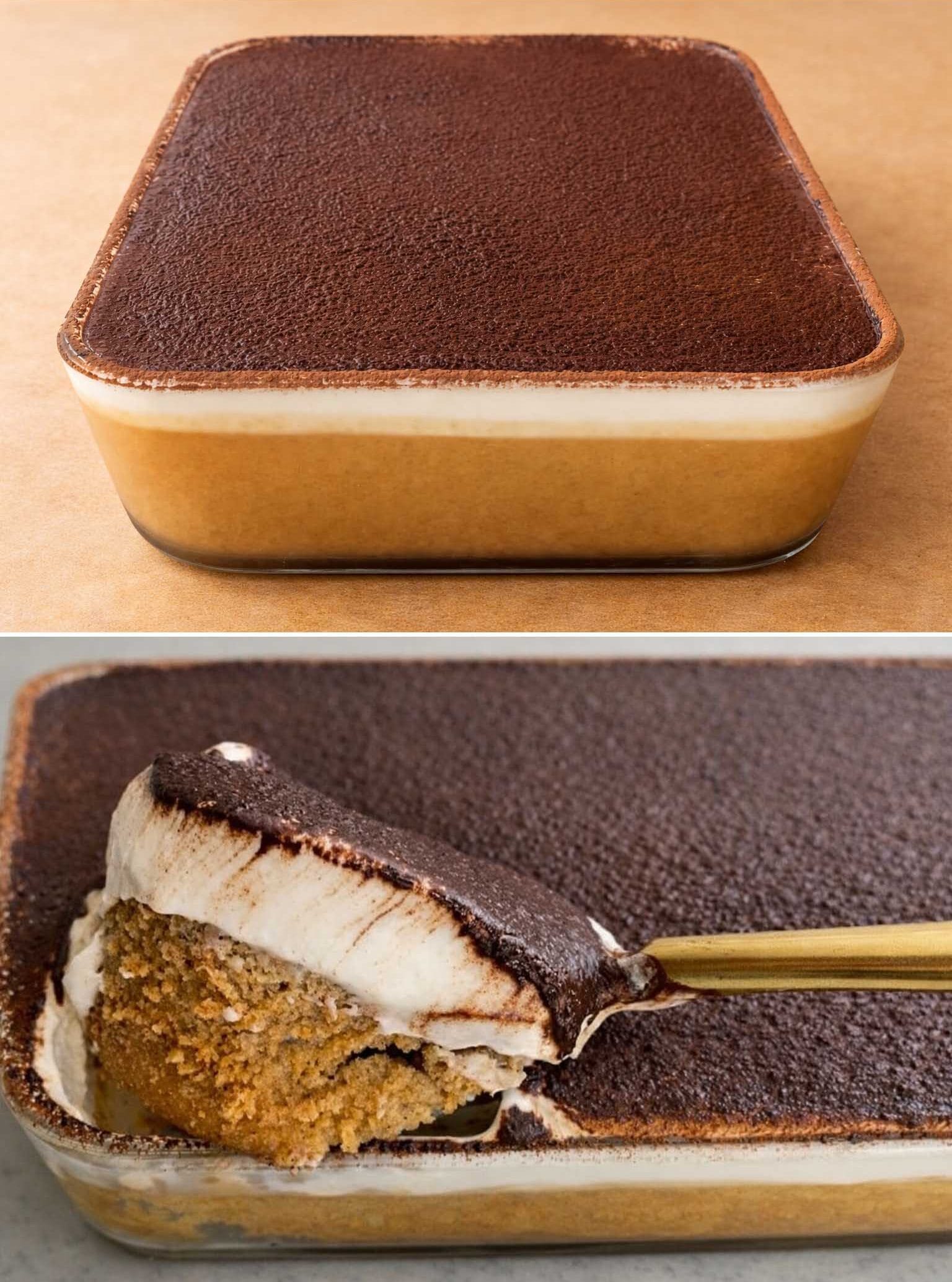 Tiramisu proteico