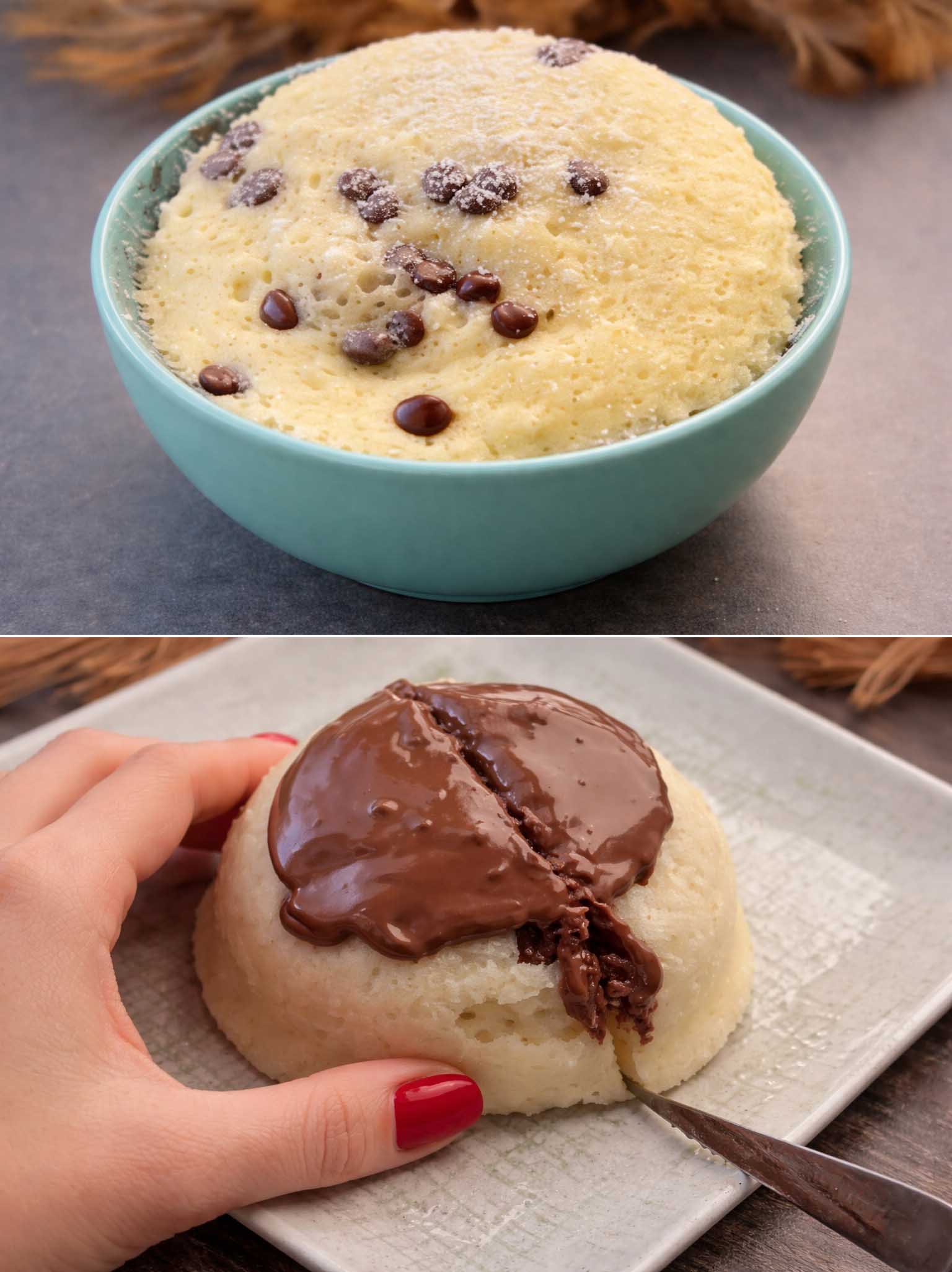 Torta in tazza veloce