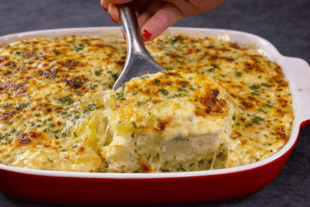 Quando ho fame ma non voglio mangiare a caso, questo sformato di patate è la soluzione che mi tiene sazia, mi riempie davvero senza esagerare con le calorie!