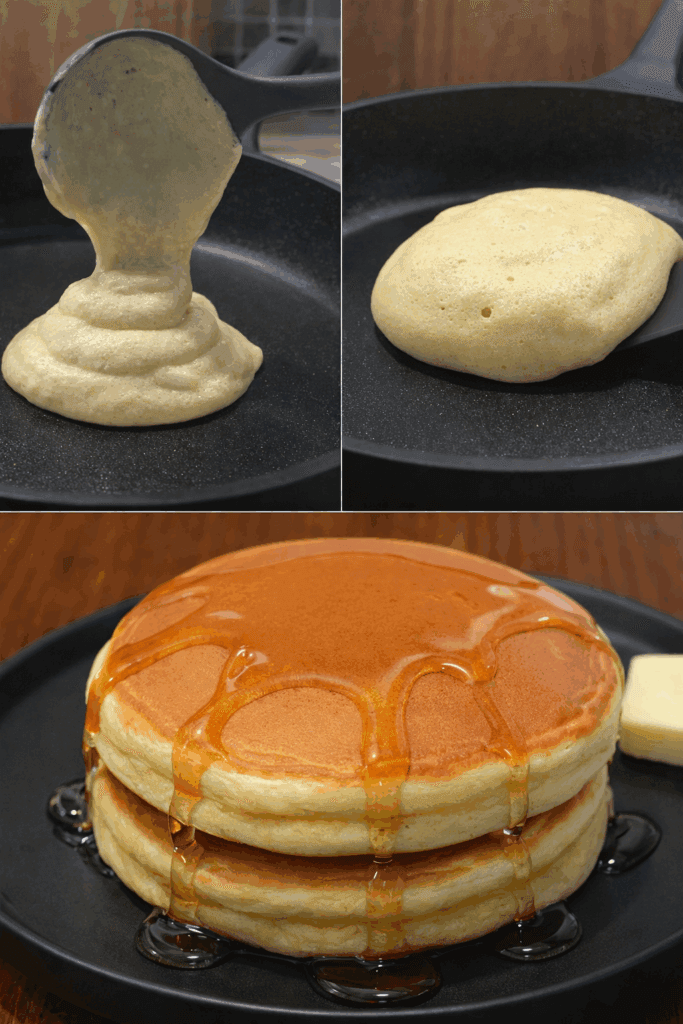 Stamattina volevo una colazione dolce ma senza far impennare la glicemia: questi pancakes nuvola da 140 kcal sono stati la scelta migliore!