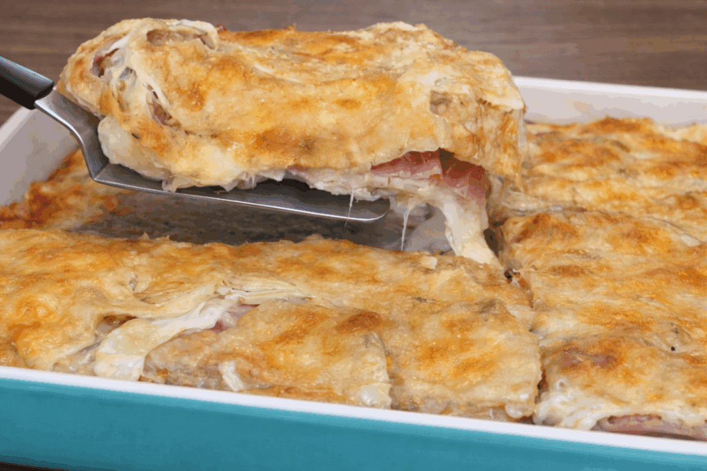 Mia mamma mi ha fatto provare la sua parmigiana di finocchi: cremosa, proteica e da circa 280 kcal a porzione (è la fine del mondo)