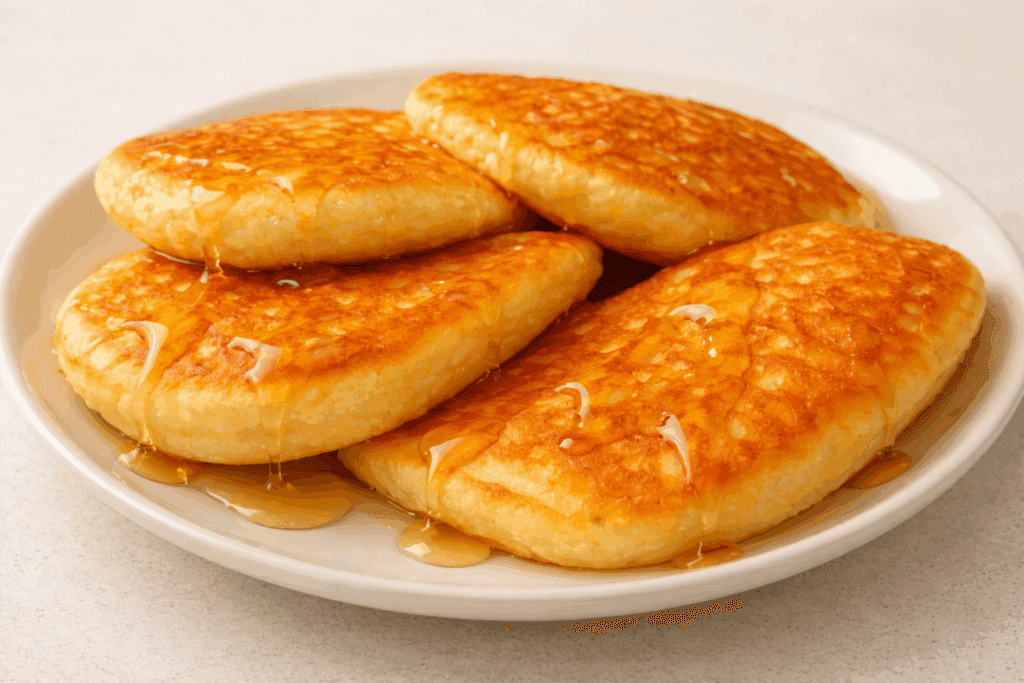 Con una sola mela preparo questi pancake soffici, ricchi di fibre e perfetti per tenere a bada la mia fame di metà mattina con solo 140 Kcal!