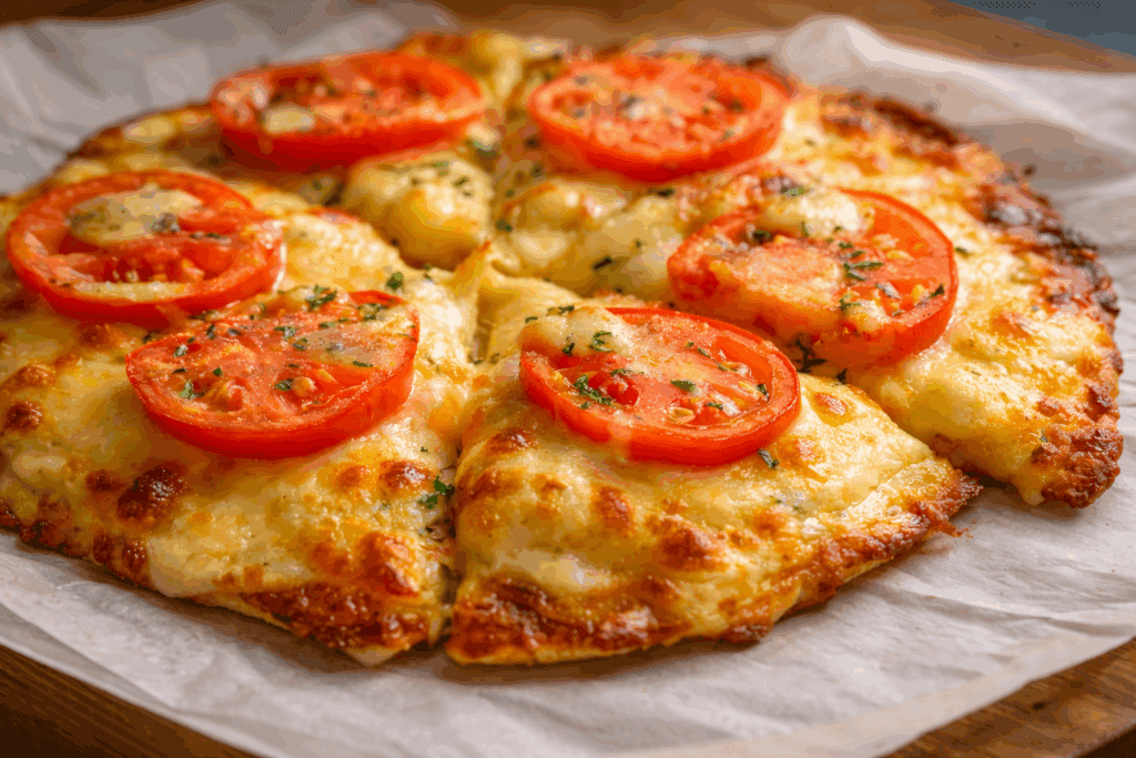 Più saporita dell’impasto tradizionale: la pizza senza farina ricca di fibre e proteine, più sazietà e meno fame dopo cena!