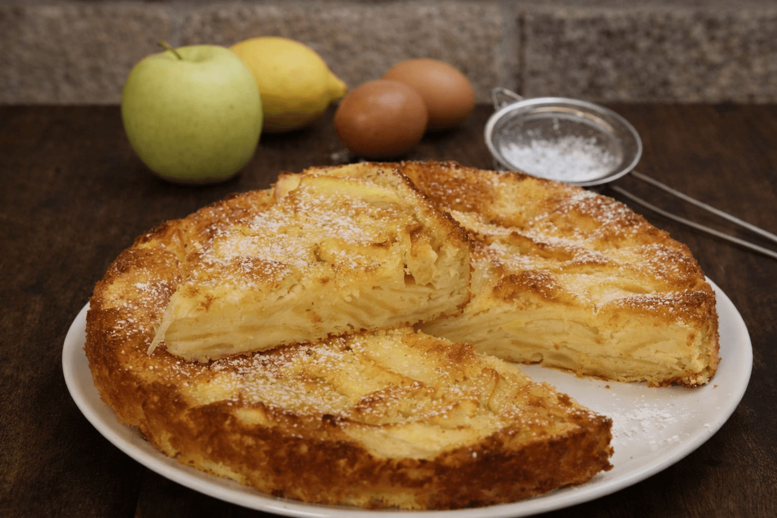 Torta di mele veneziana