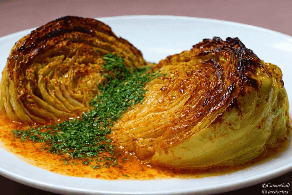 Il cavolo fatto così arrosto è più digeribile, ricco di fibre e antiossidanti: è un modo buonissimo e salutare per mangiarlo!