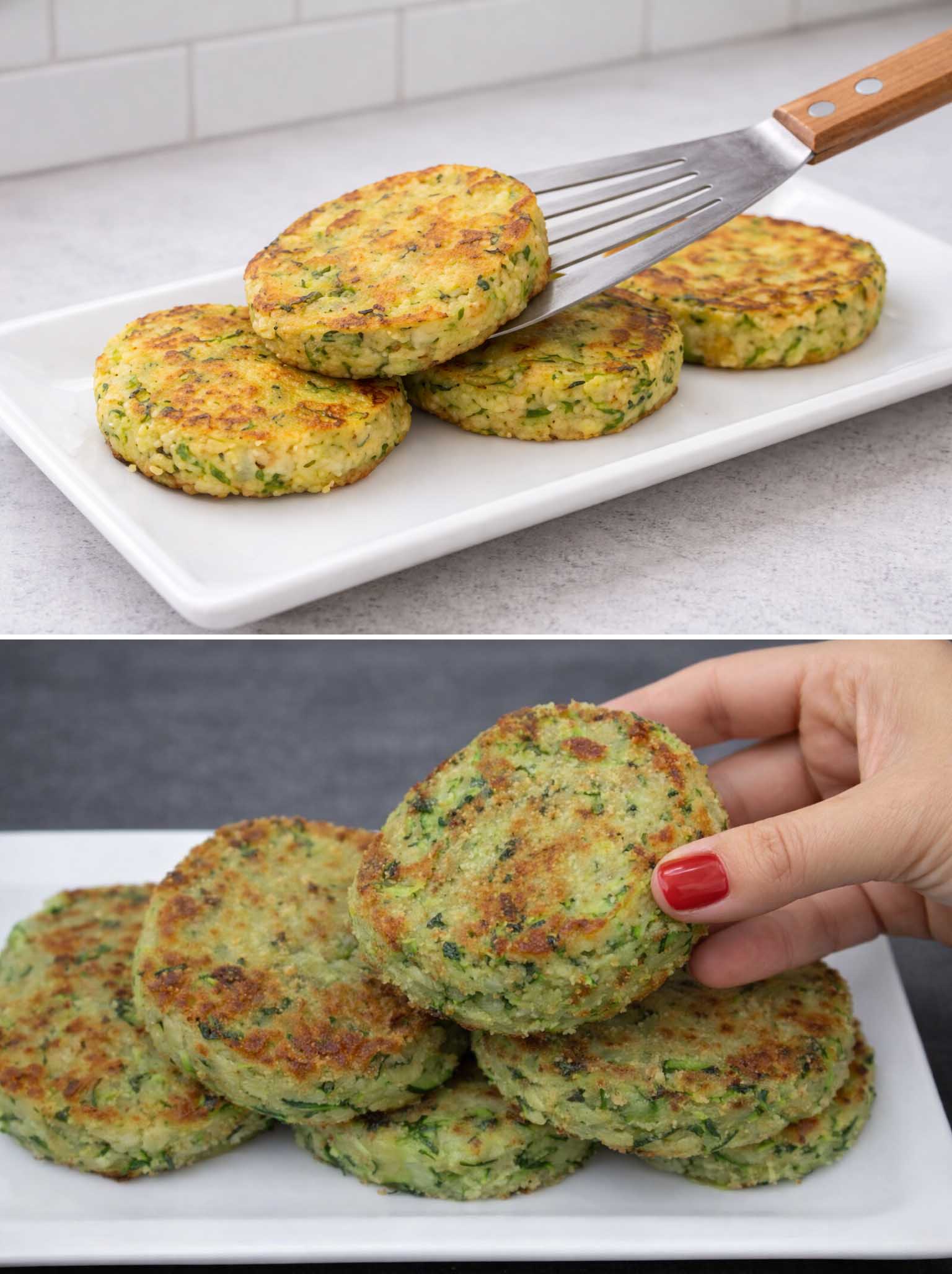 Burger di zucchine