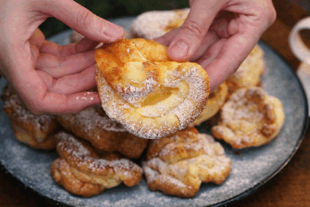 Li ho messi in forno senza aspettarmi nulla e si sono gonfiati così tanto che ora li preparo ogni settimana: solo uova, latte e farina e hai la colazione pronta!