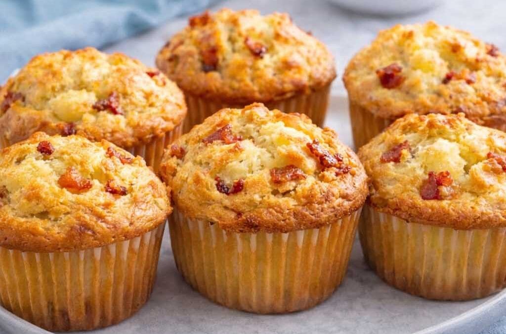 Muffin di patate salati