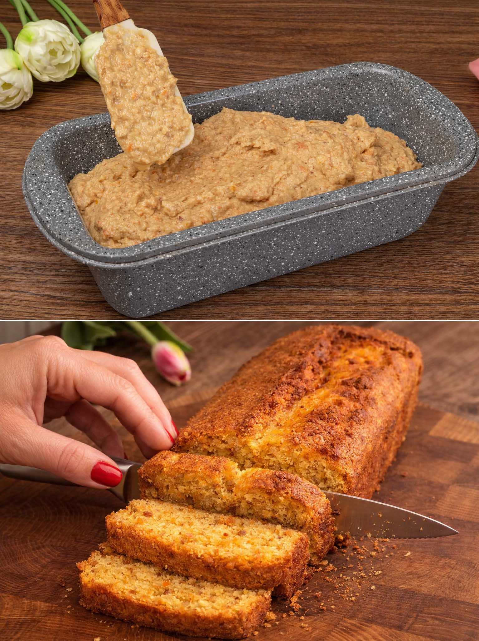 Plumcake di avena e arancia