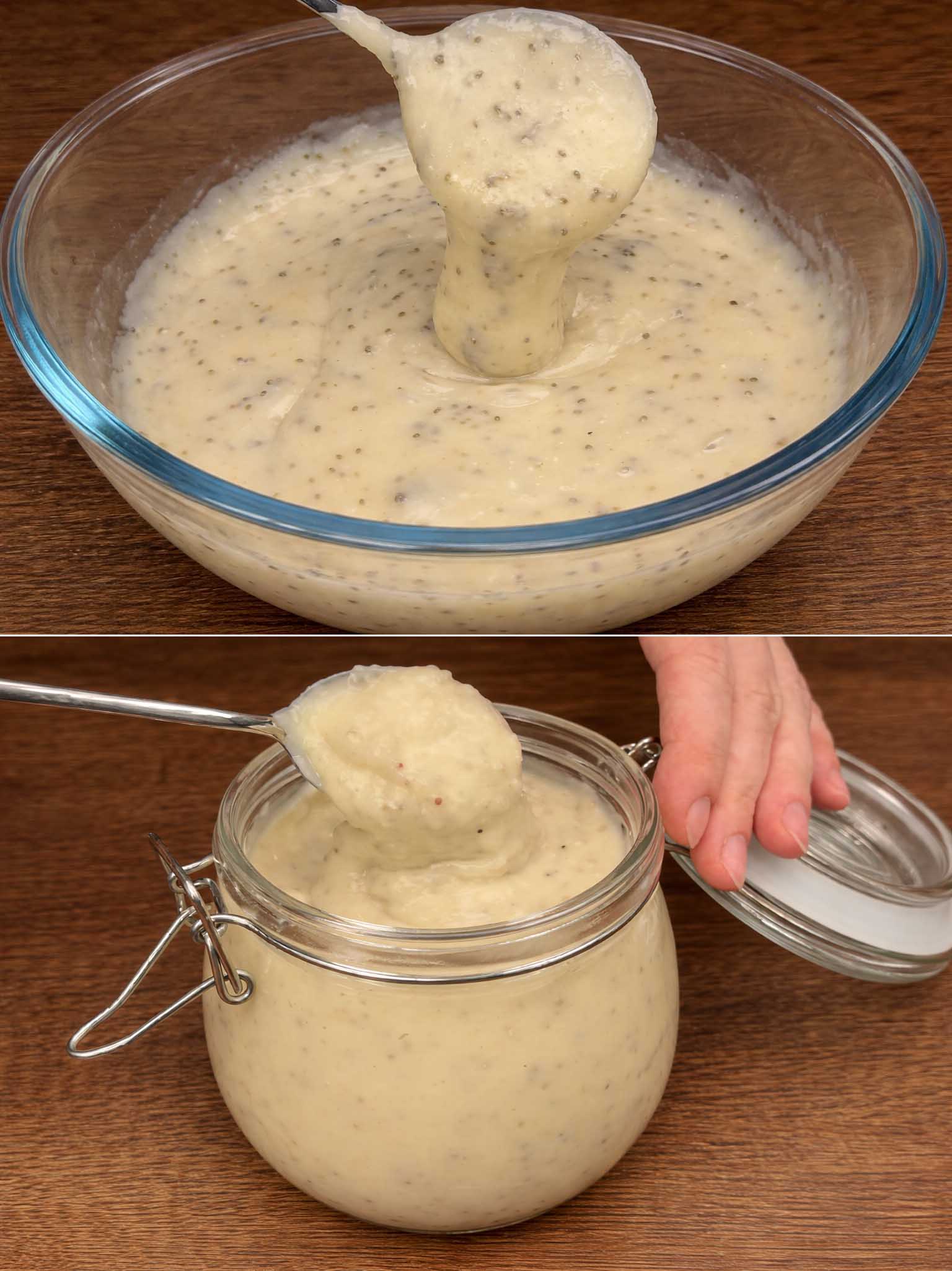 Yogurt di avena e chia