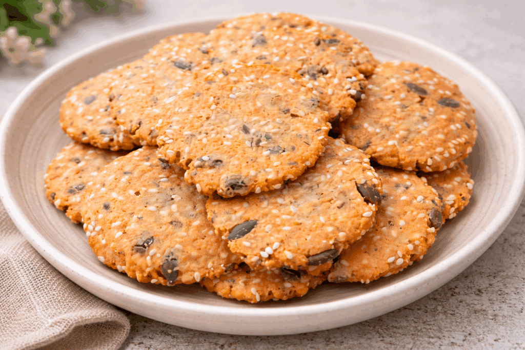 Li preparo senza farina e vengono croccantissimi: questi cracker di lenticchie rosse sono una bella scoperta, facili e davvero buoni!