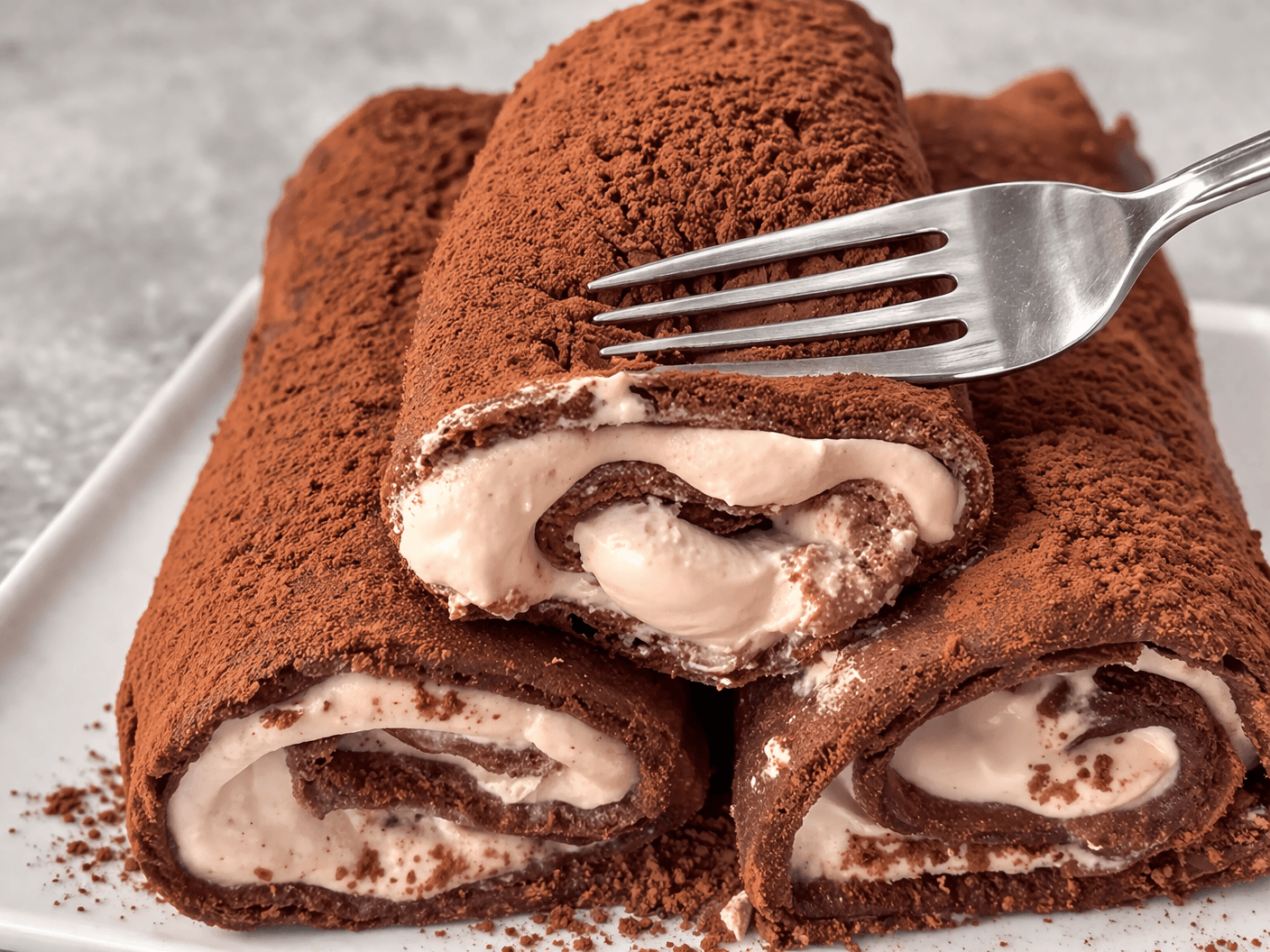 Crepes roll tiramisù