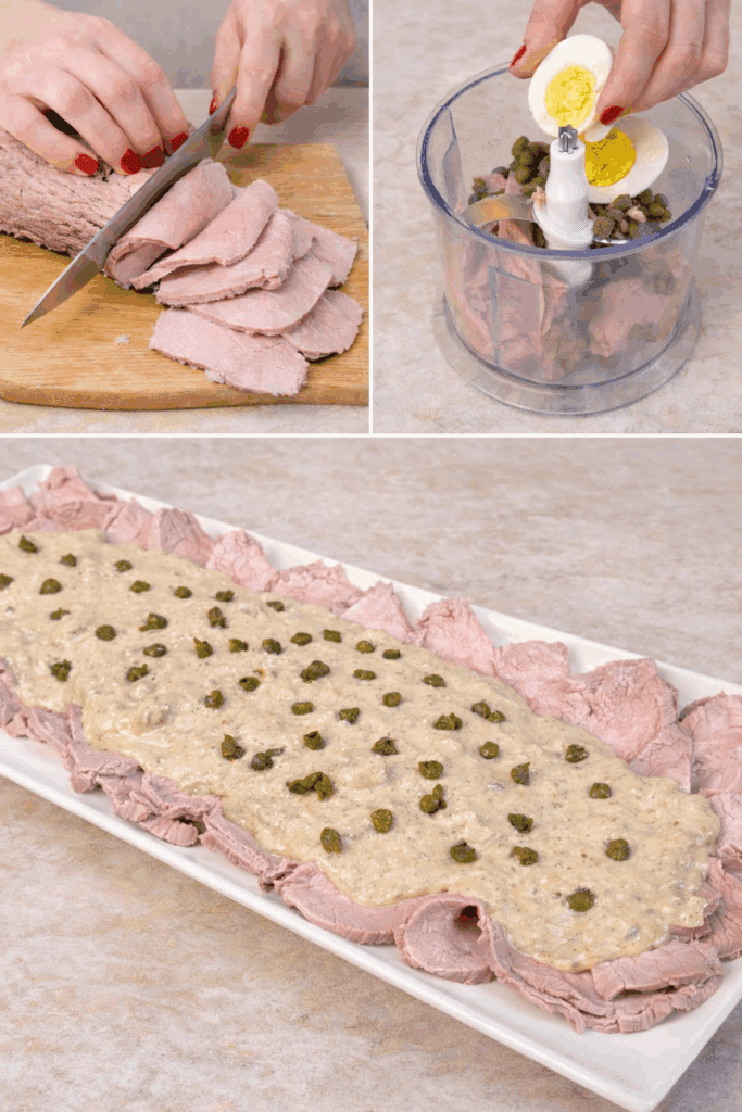 Tra i piatti che preparo quando voglio andare sul sicuro c’è sempre il vitello tonnato, perché fa scena e piace davvero a tutti