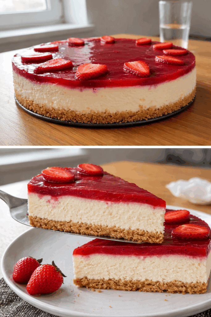 Cheesecake alle fragole light: la ricetta senza cottura e senza sensi di colpa