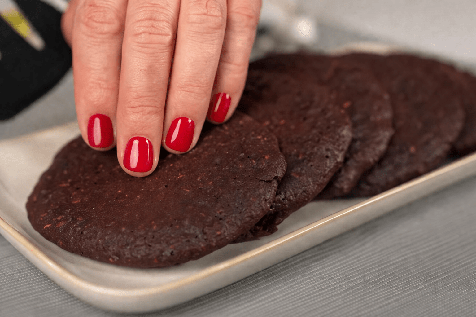 Pancake di avena e cacao