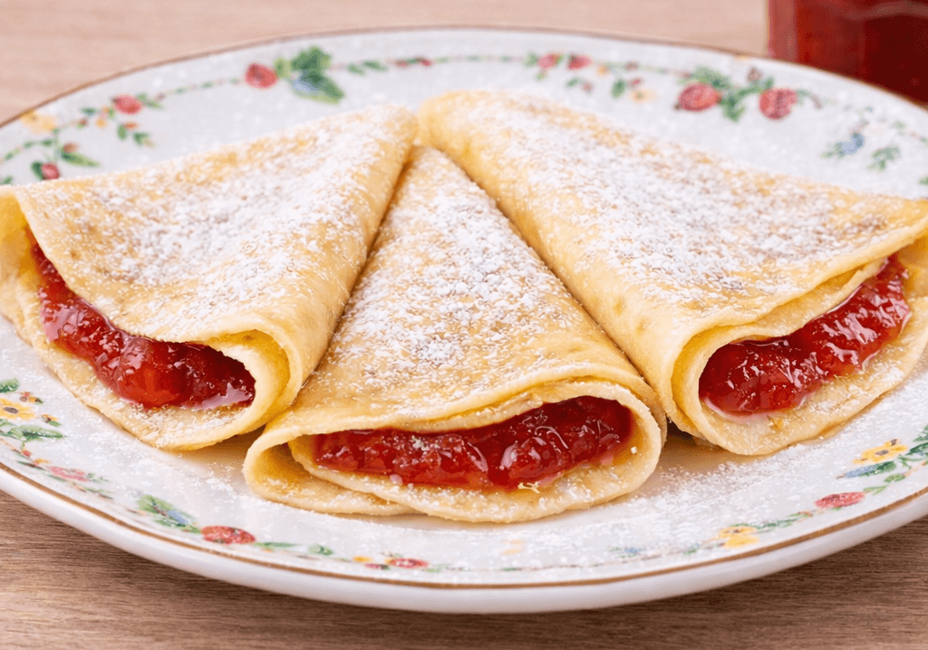Crepes senza latte