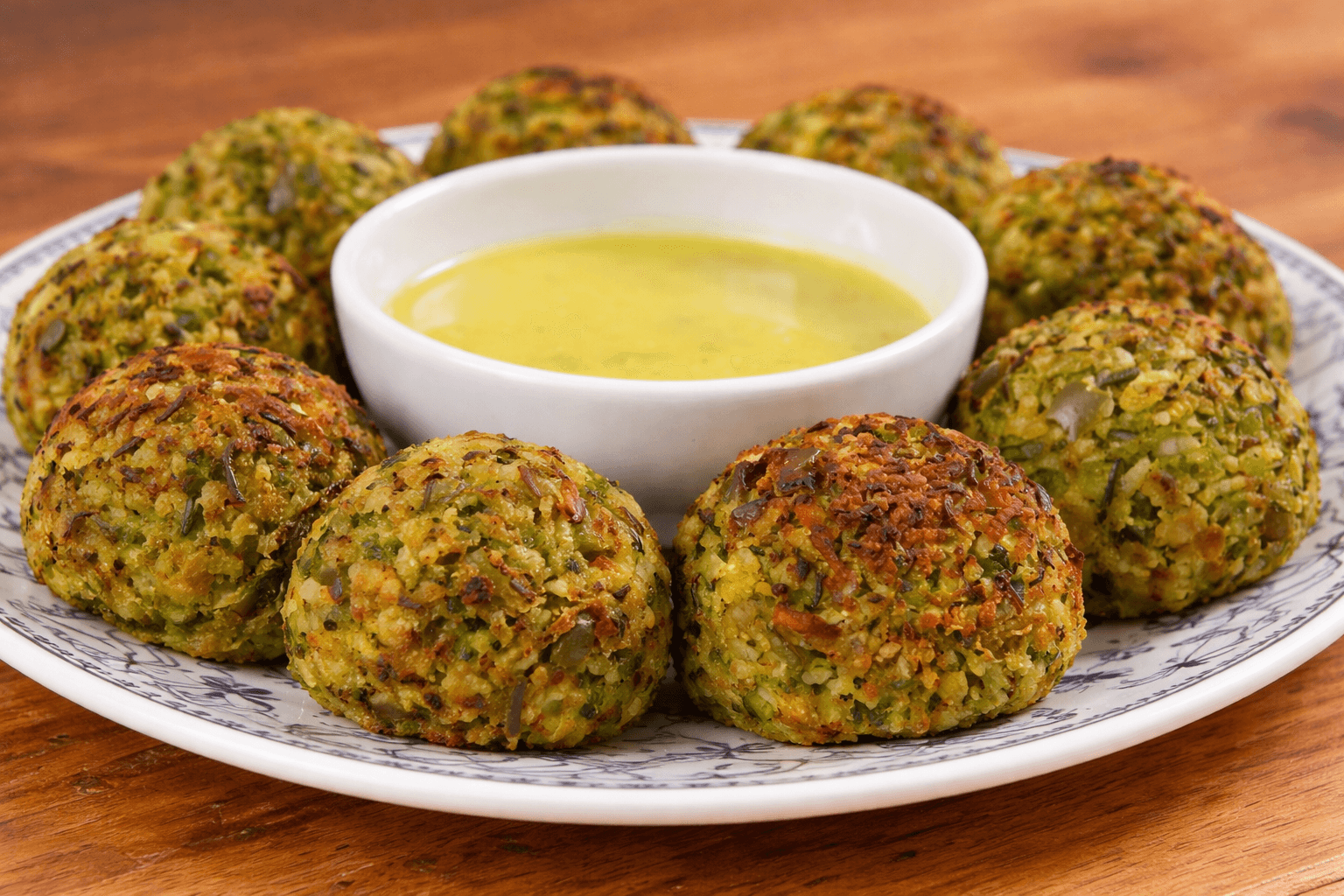 Polpette di riso e piselli