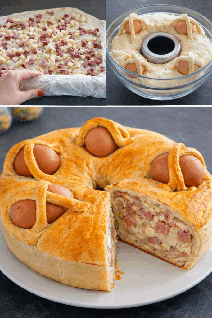 A Pasqua non rinuncio al casatiello, anche se non è certo dietetico: però viene soffice, saporito e ancora più buono il giorno dopo della Pasquetta!