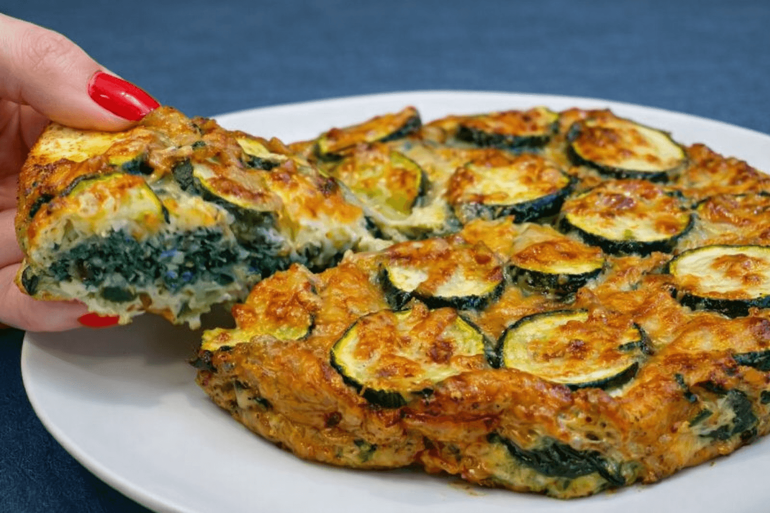 Torta salata di zucchine