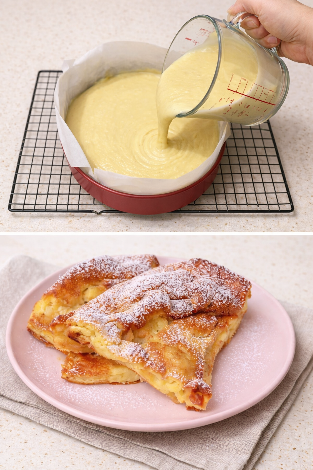 Torta di mele e yogurt
