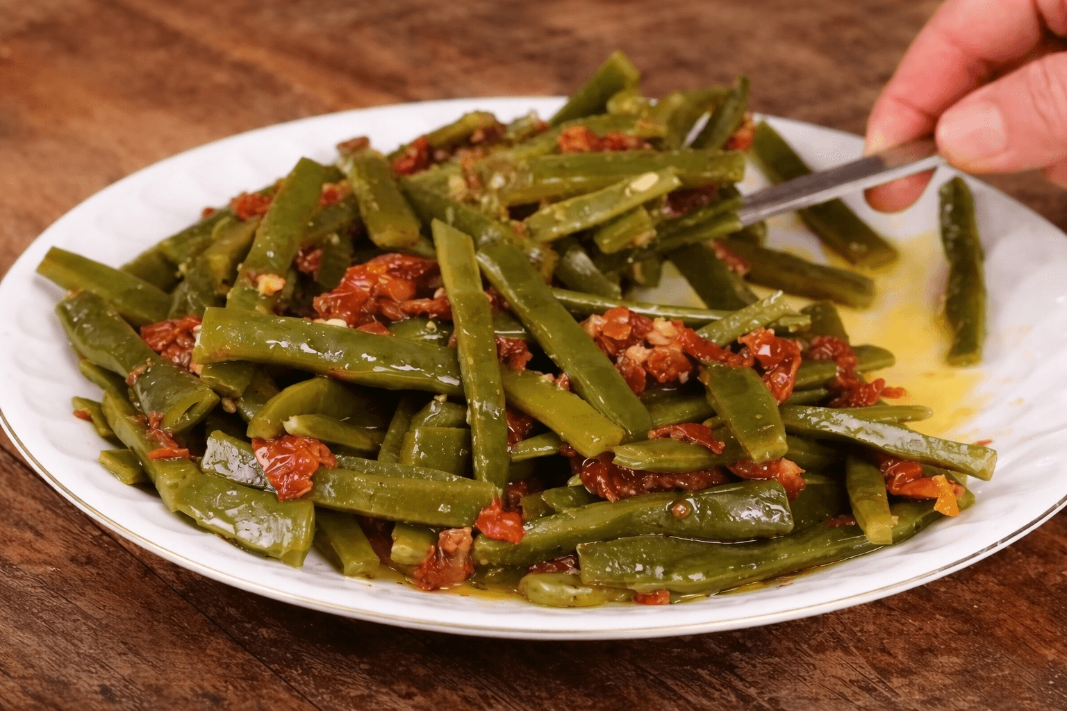 Fagiolini all'insalata