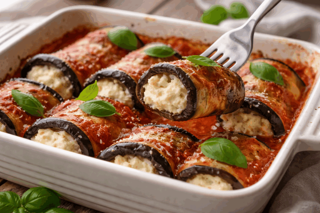 Involtini di melanzane light: la ricetta facile, sana e ipocalorica
