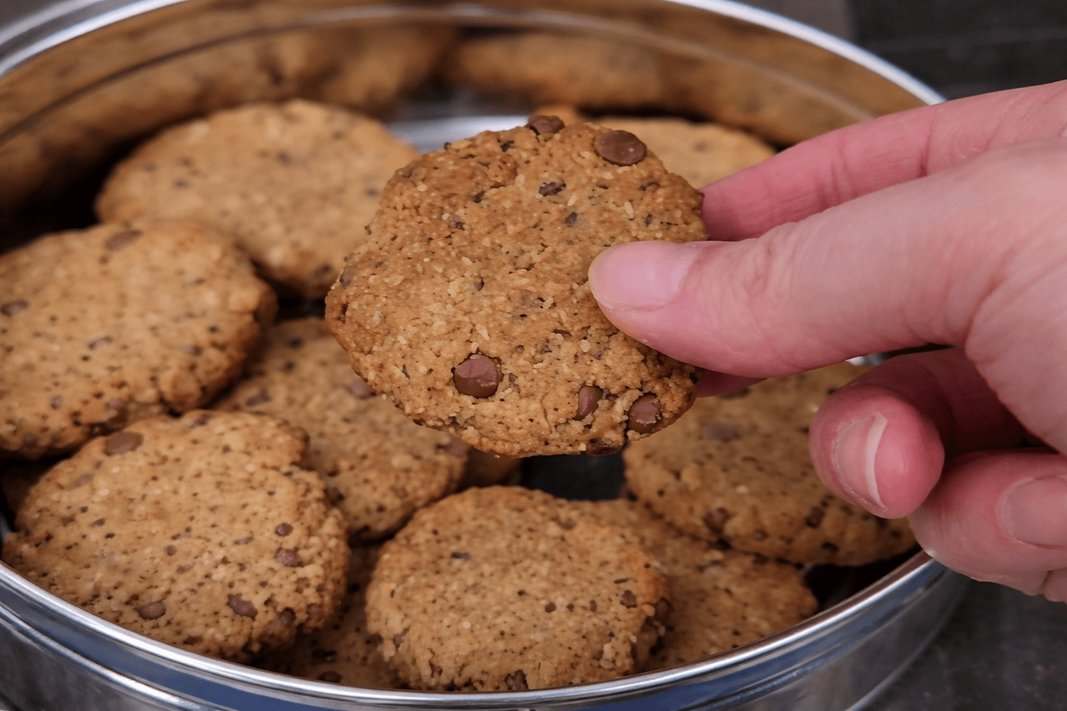 Biscotti di avena e frutta secca