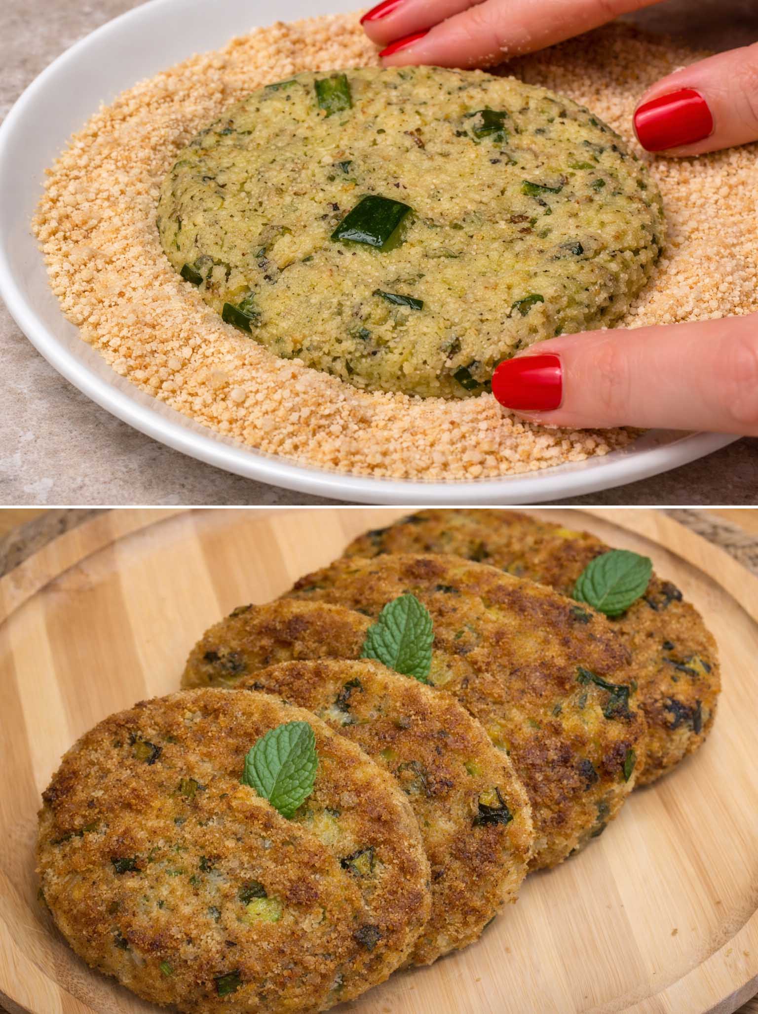 Cotolette di zucchine 