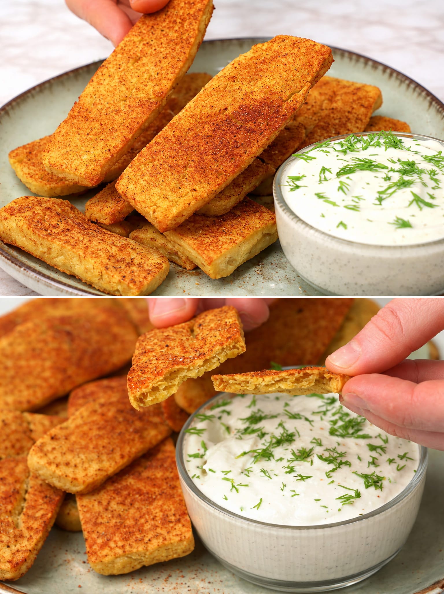 Crackers di lenticchie