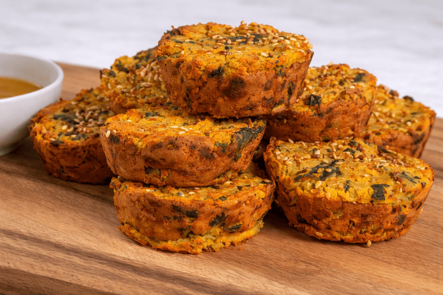 Muffin di ceci e zucchine